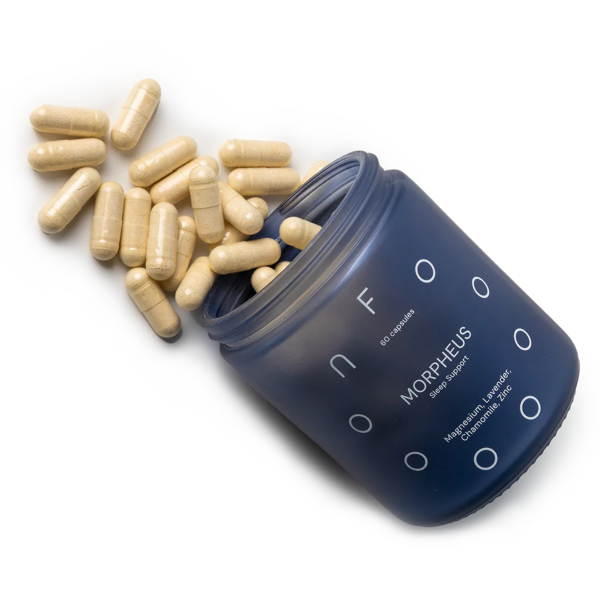 FOOON (ФОН) MORPHEUS Ліпосомальний комплекс для відпочинку та сну  вироблений за інноваційною технологією кращого засвоєння корисних речовин клітинами організму капсули №60