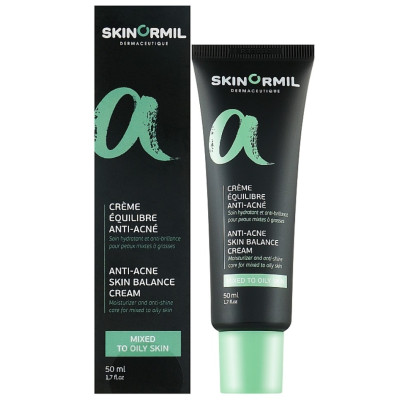 Крем-баланс для обличчя Skinormil AntiAcne для комбінованої та жирної шкіри 50 мл