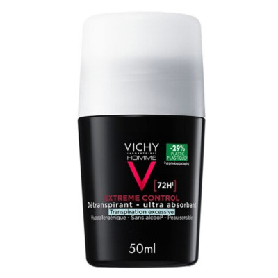Дезодорант-антиперспірант кульковий Vichy (Віши) 48h Homme 72h Extreme Control для чоловіків екстра-сильної дії 50 мл