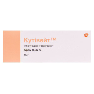 КУТІВЕЙТ крем 0,05% туба 15 г