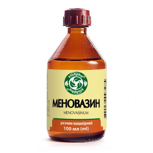 МЕНОВАЗИН розчин нашкірний флакон 100 мл 000003507