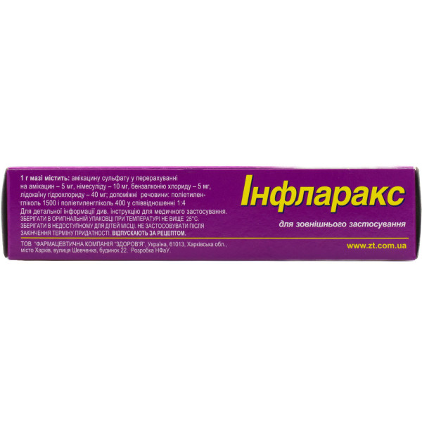 ІНФЛАРАКС мазь туба 25 г
