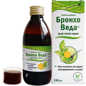БРОНХО ВЕДА сироп трав'яний флакон 150 мл