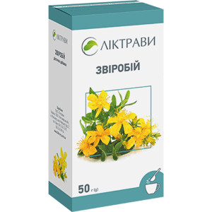 ЛІКТРАВИ фіточай Звіробій трава пачка 50 г