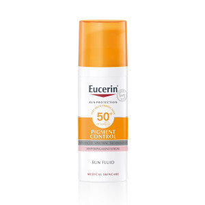 Флюїд сонцезахисний для обличчя Eucerin (Еуцерін) Sun Pigment Control SPF 50 проти гіперпігментації 50 мл