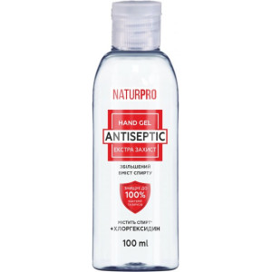 Спрей антисептичний для рук NaturPRO Екстра захист спиртовмісний СПИРТ 80% флакон 100 мл