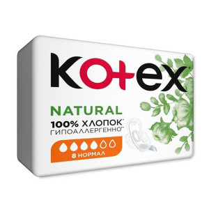 Прокладки KOTEX Natural Normal №8
