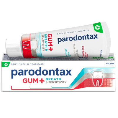 Зубна паста PARODONTAX (Пародонтакс) Захист Ясен + Свіжий подих і Чутливість Зубів 75 мл