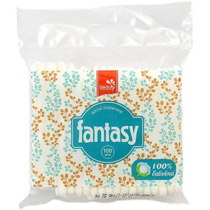 Ватні палички Beauty Fantasy косметичні пакет 100 шт