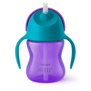Чашка з трубочкою Philips АВЕНТ (AVENT) артикул SCF796/02 (9+ місяців) для дівчаток 200 мл