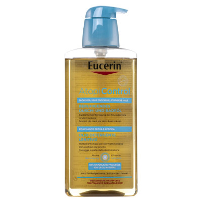 Олія для ванни та душу  Eucerin (Еуцерін) AtopiControl очищуюча для атопічної шкіри (63173) 400 мл