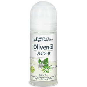 Дезодорант кульковий Doliva (Доліва) Olivenol 24h Зелений чай 50 мл