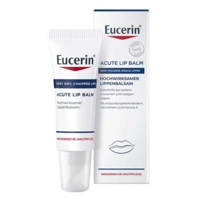 Бальзам для губ Eucerin (Еуцерін) Інтенсивний для дуже сухих, потрісканих губ 10 мл