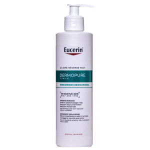 Гель для обличчя та тіла Eucerin (Еуцерін) DermoPure Clinical очищувальний для корекції проблемної шкіри потрійної дії 400 мл