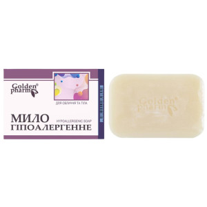 Мило тверде ГОЛДЕН-ФАРМ (GOLDEN PHARM) Гіпоалергенне 70 г