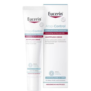 Крем для атопічної шкіри обличчя Eucerin (Еуцерін) AtopiControl Заспокійливий в період загострення 40 мл