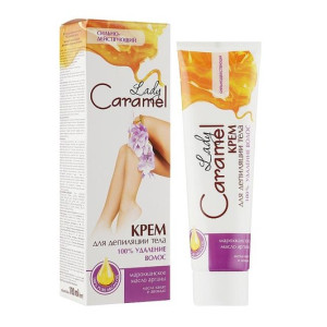 Крем для депіляції Lady Caramel 100% видалення 100 мл