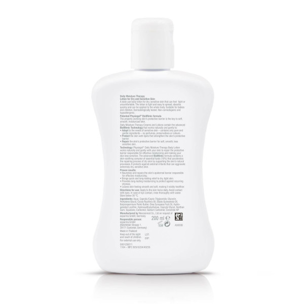 Лосьйон для тіла Physiogel (Фізіогель) Daily Moisture Therapy для щоденного зволоження сухої та чутливої шкіри 200 мл