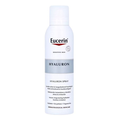 Спрей для обличчя, шиї та зони декольте Eucerin (Еуцерін) Hyaluron + 3x Effect зволожуючий з гіалуроном для чутливої шкіри 150 мл