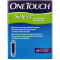 Тест-смужки до глюкометра One Touch Select Plus для вимірювання глюкози в крові №50 (2х25)