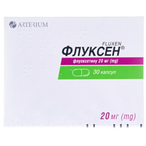 ФЛУКСЕН капсули 0,02 г №30 (10х3)