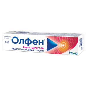 ОЛФЕН ФОРТЕ ГІДРОГЕЛЬ гель 2% туба 50 г