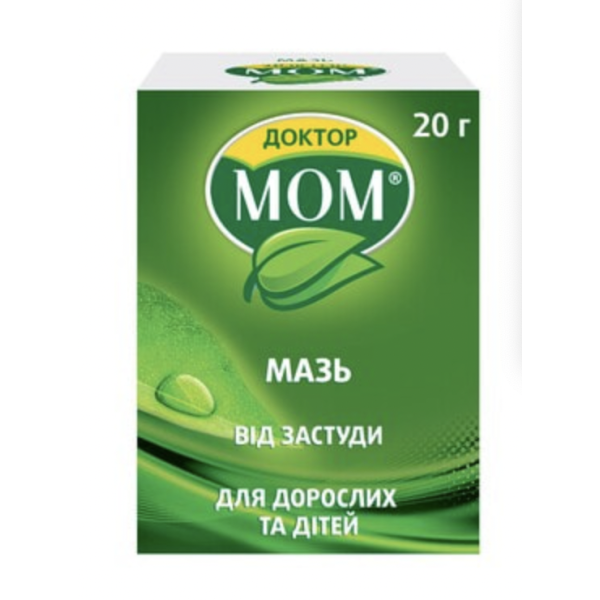ДОКТОР МОМ мазь баночка 20 г