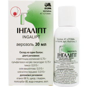 ІНГАЛІПТ аерозоль балон 30 мл