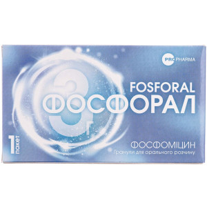 ФОСФОРАЛ гранули для орального розчину 375 мг/г пакет 3 г №1