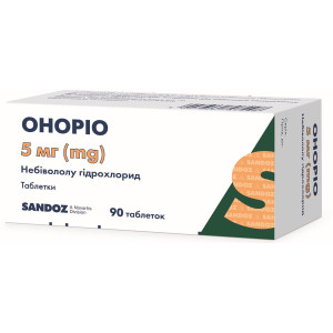 ОНОРІО таблетки 5 мг №90 (10х9)