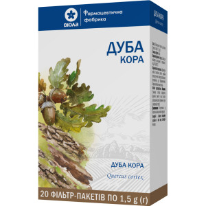 ДУБА КОРА кора фільтр-пакети 1,5 г № 20 Фармацевтична Фабрика «ВІОЛА»
