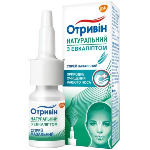 ОТРИВІН Натуральний з евкаліптом спрей назальний флакон 20 мл
