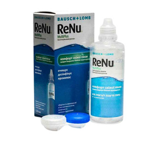 Розчин для контактних лінз багатоцільовий Renu Multiplus (РеНю МульТиплюс) флакон 120 мл