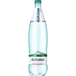Вода мінеральна сильногазована Боржомі (Borjomi) пластикова пляшка 1.25 л