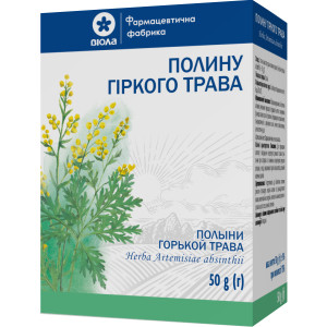 ПОЛИНУ ГІРКОГО ТРАВА трава пачка з внутрішнім пакетом 50 г Фармацевтична Фабрика «ВІОЛА»