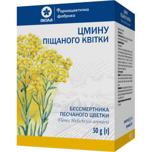 ЦМИНУ ПІЩАНОГО КВІТКИ квітки  пачка з внутрішнім пакетом 50 г