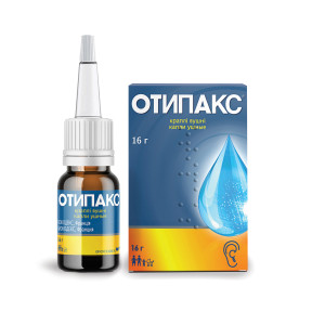 ОТИПАКС краплі вушні флакон 16 г