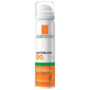 Спрей-міст сонцезахисний для обличчя La Roche-Posay (Ля Рош-Позе) Anthelios SPF50+ ультралегкий 75 мл